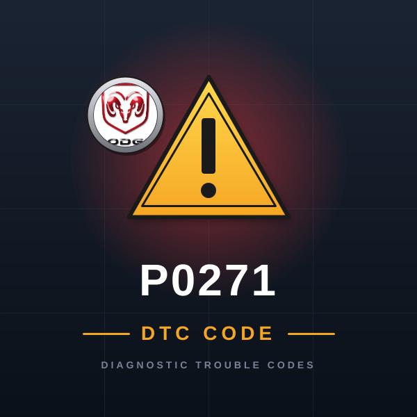 DTC P0271 Dodge
