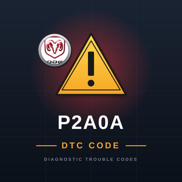 DTC P2A0A Dodge