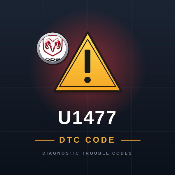 DTC U1477 Dodge
