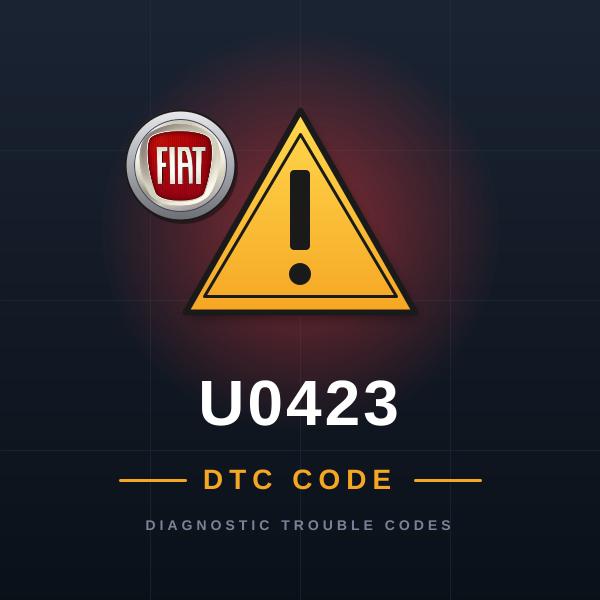 DTC U0423 Fiat