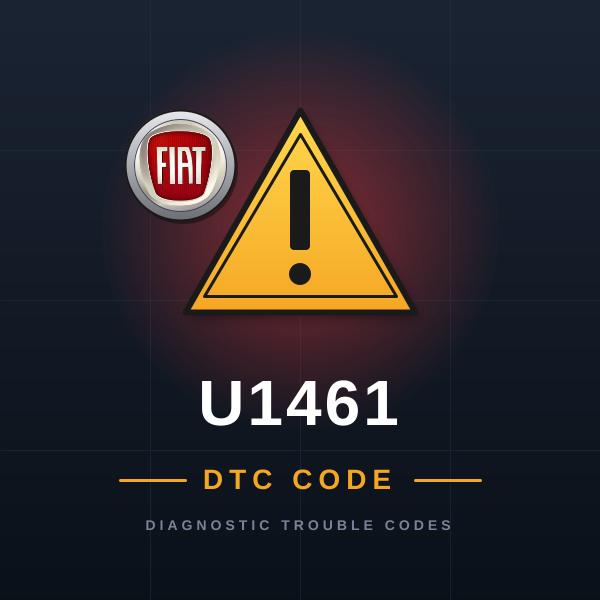 DTC U1461 Fiat