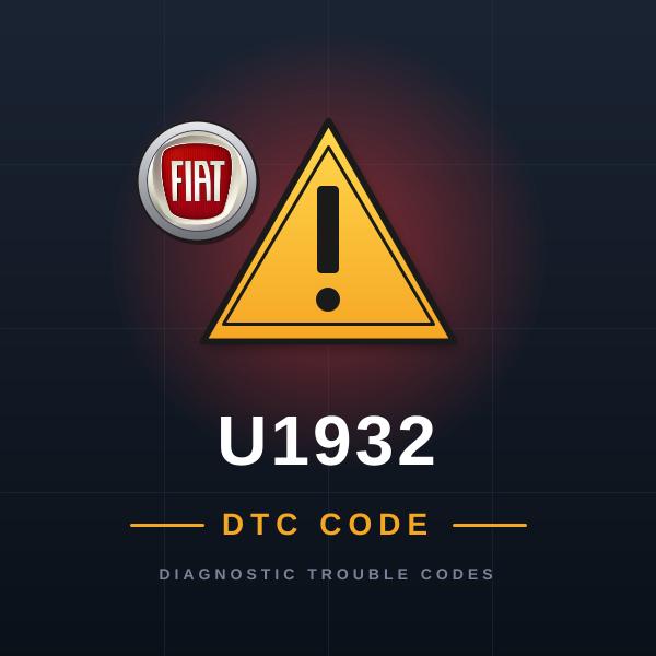 DTC U1932 Fiat
