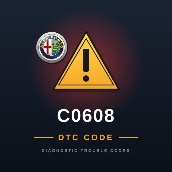 DTC C0608 Alfa Romeo