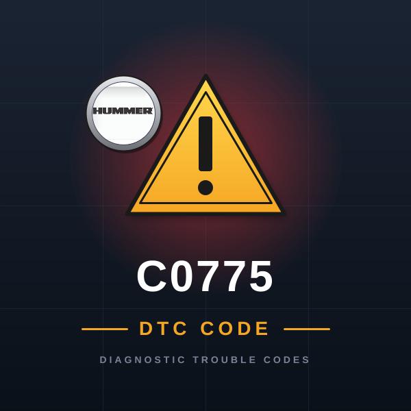 DTC C0775 Hummer