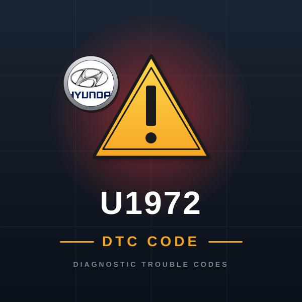 DTC U1972 Hyundai