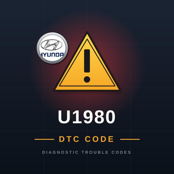 DTC U1980 Hyundai