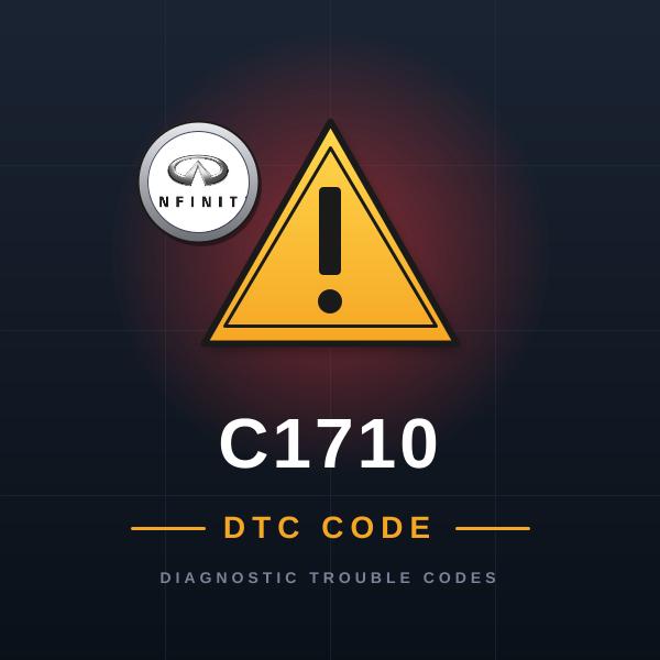 DTC C1710 Infiniti