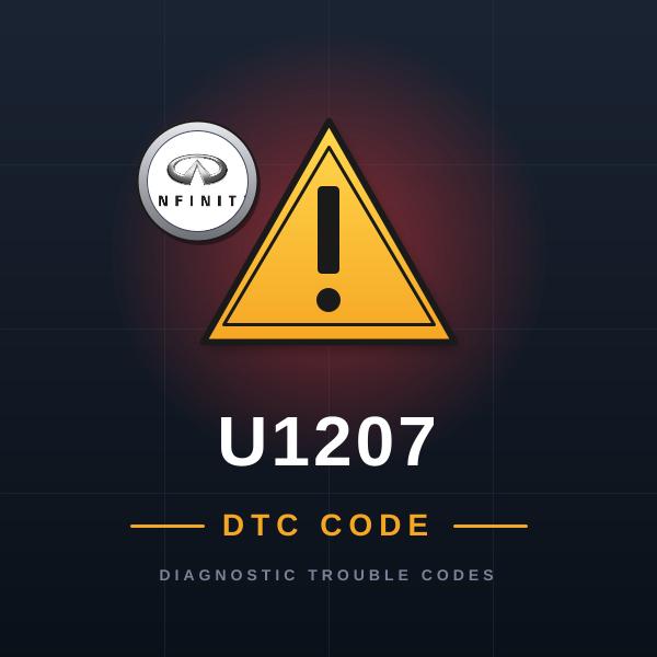 DTC U1207 Infiniti