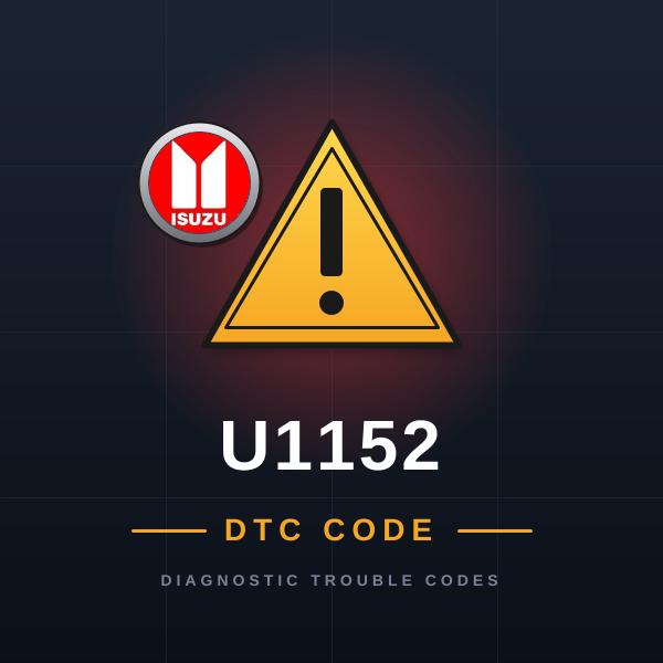 DTC U1152 Isuzu