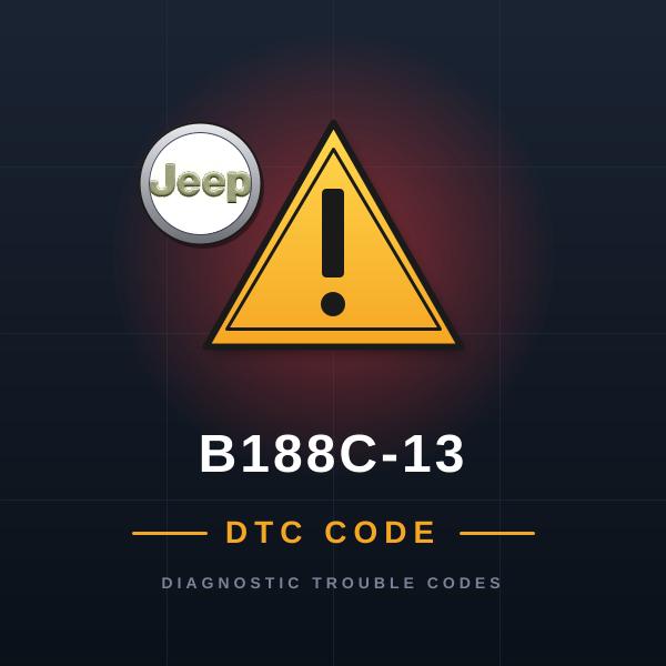 DTC B188C-13 Jeep
