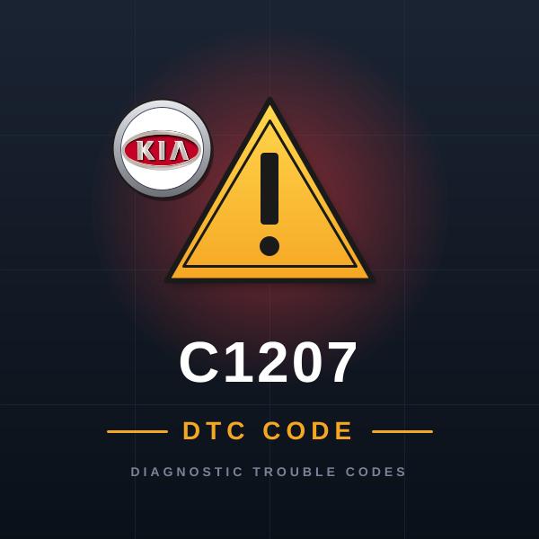 DTC C1207 KIA
