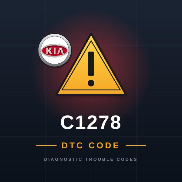 DTC C1278 KIA