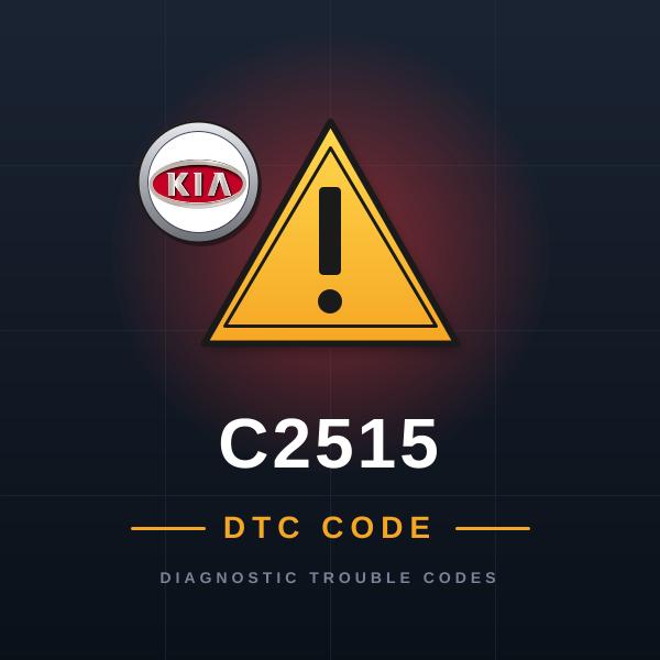DTC C2515 KIA