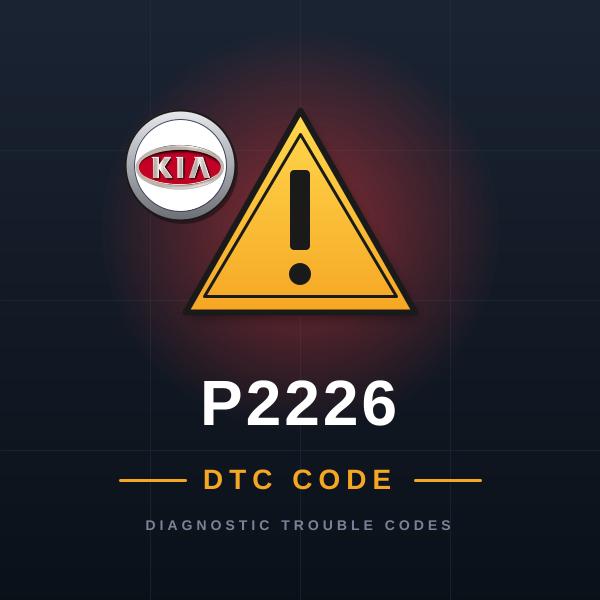 DTC P2226 KIA