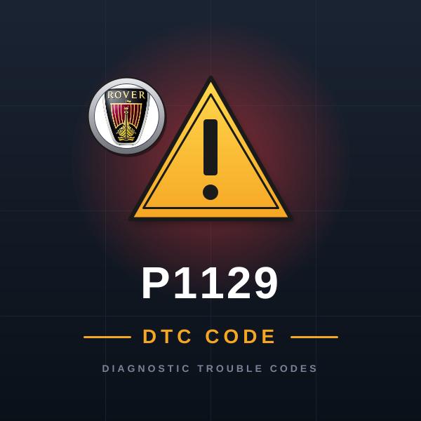 DTC P1129 Landrover