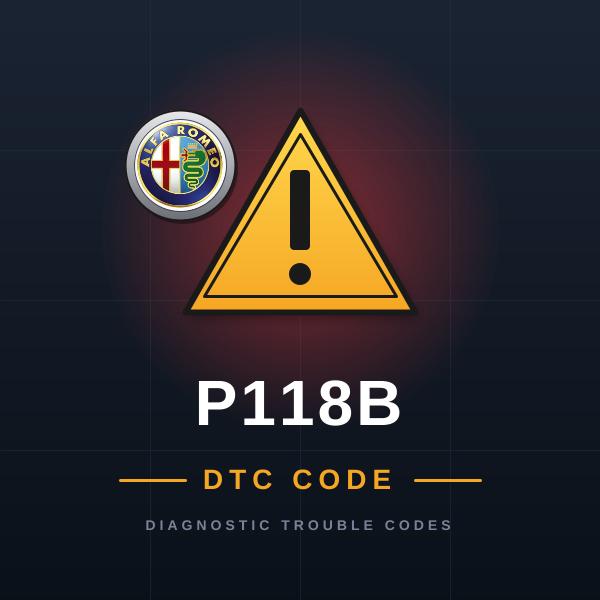 DTC P118B Alfa Romeo