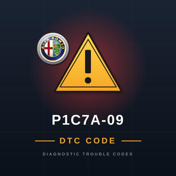 DTC P1C7A-09 Alfa Romeo