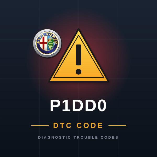 DTC P1DD0 Alfa Romeo