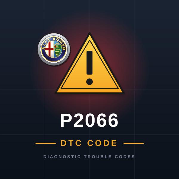 DTC P2066 Alfa Romeo