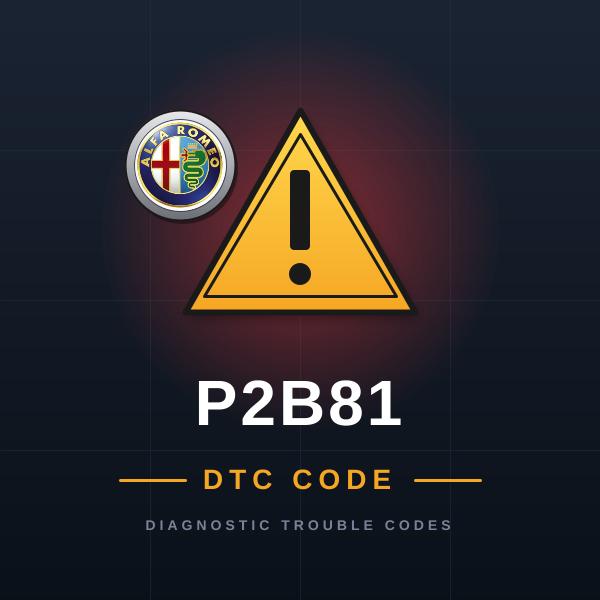 DTC P2B81 Alfa Romeo