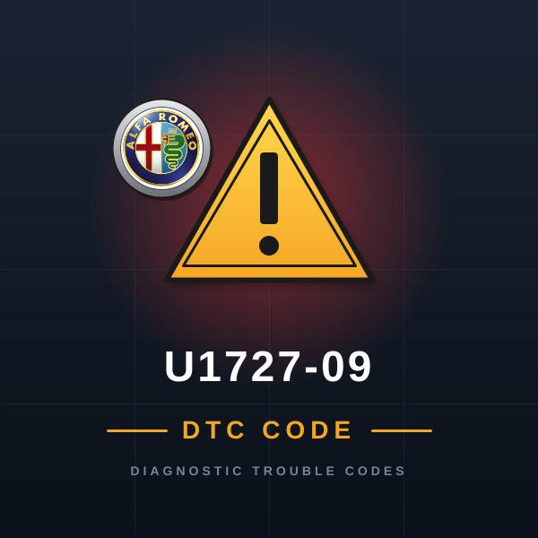 DTC U1727-09 Alfa Romeo