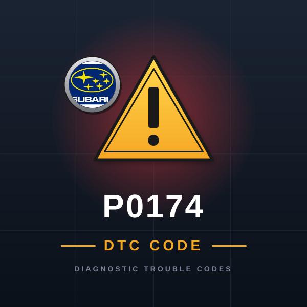 DTC P0174 Subaru