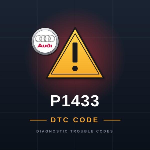 DTC P1433 Audi