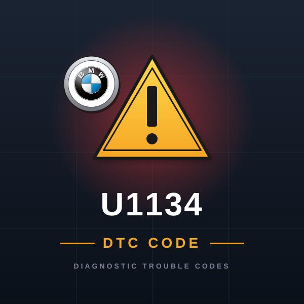 DTC U1134 BMW