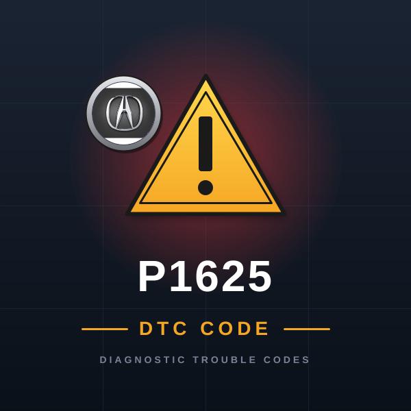 DTC P1625 Acura
