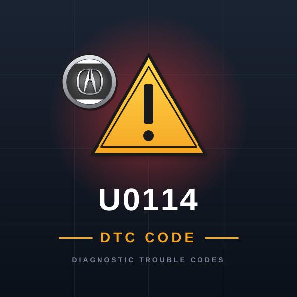 DTC U0114 Acura