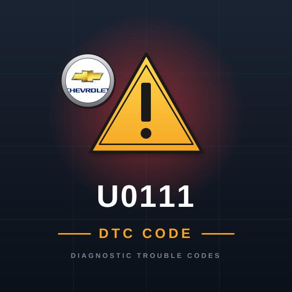 DTC U0111 Chevrolet