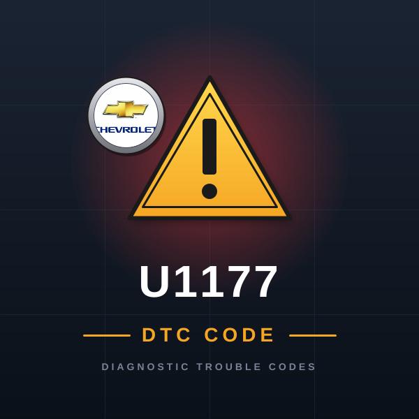 DTC U1177 Chevrolet
