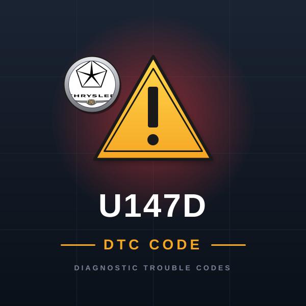 DTC U147D Chrysler
