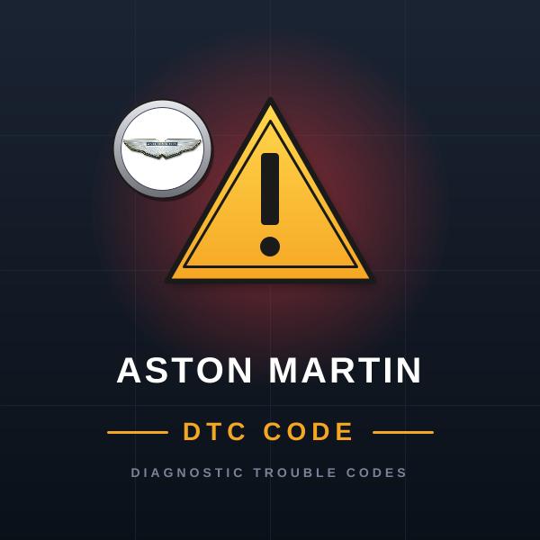 Aston Martin — DTC kódy