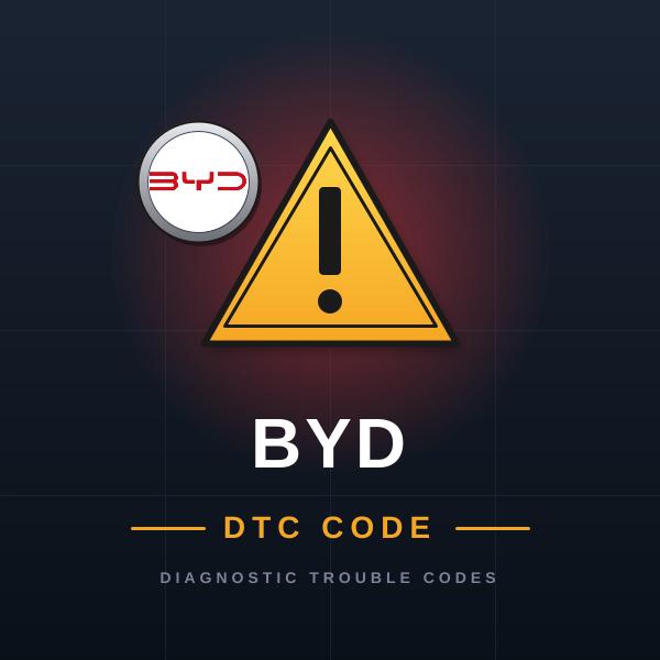 BYD — DTC kódy