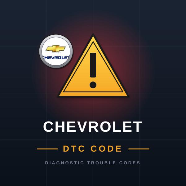 Chevrolet — DTC kódy