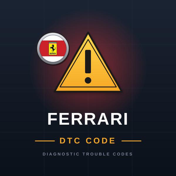 Ferrari — DTC kódy