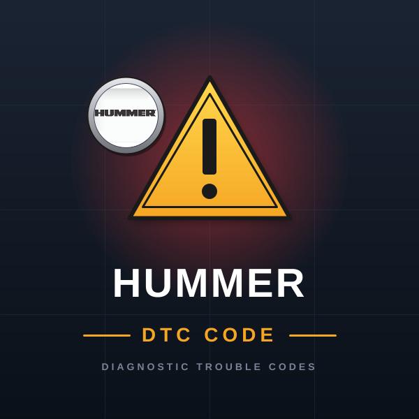 Hummer — DTC kódy