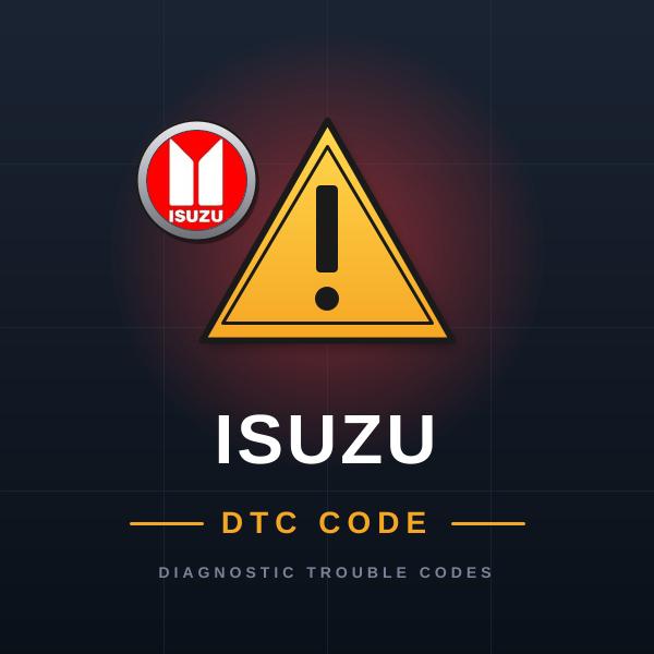 Isuzu — DTC kódy