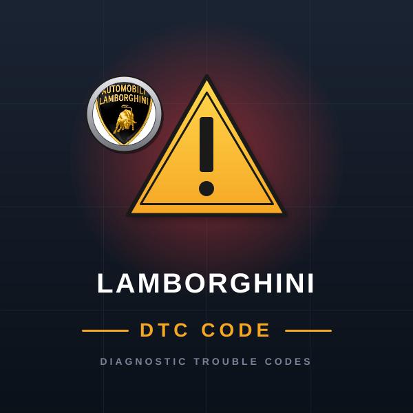 Lamborghini — DTC kódy