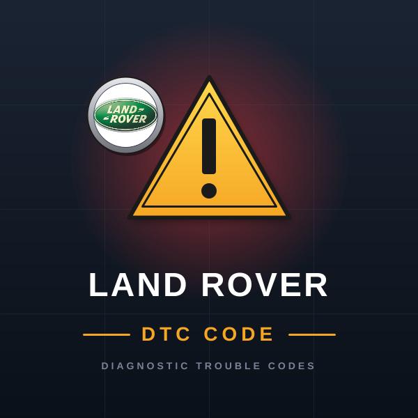 Land Rover — DTC kódy