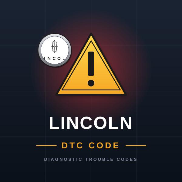 Lincoln — DTC kódy