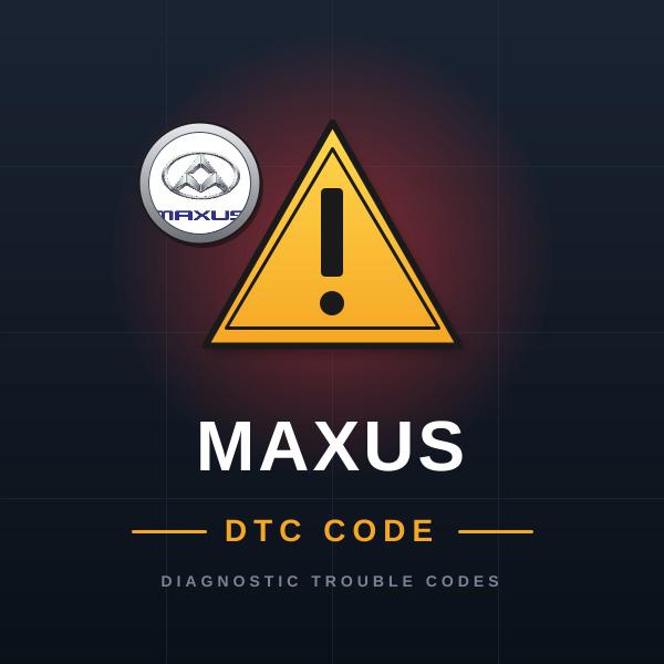 Maxus — DTC kódy