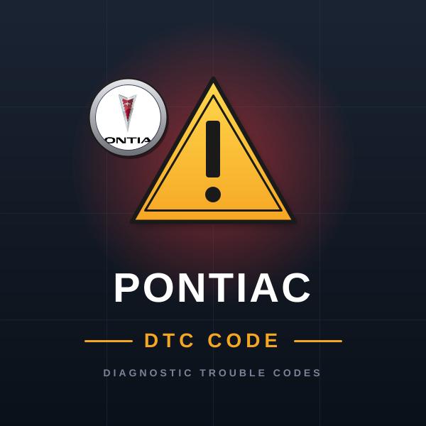 Pontiac — DTC kódy