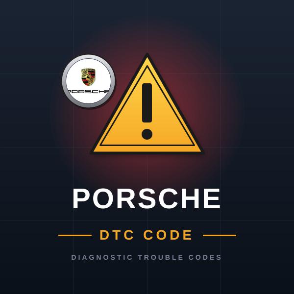 Porsche — DTC kódy