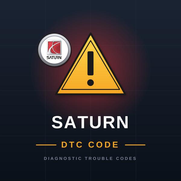 Saturn — DTC kódy