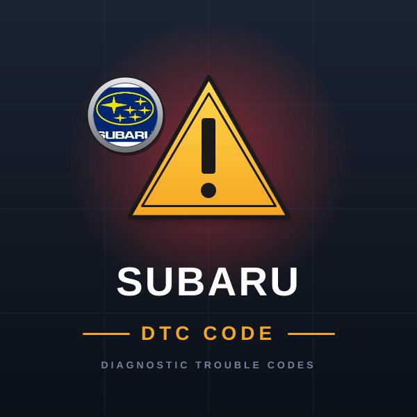 Subaru — DTC kódy