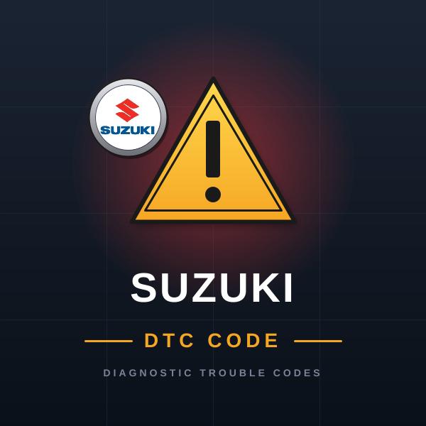 Suzuki — DTC kódy