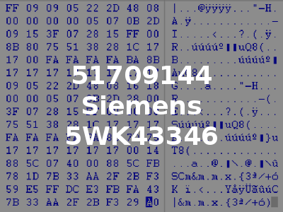 51709144 Siemens 5WK43346