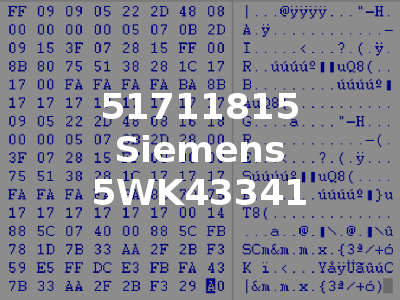 51711815 Siemens 5WK43341